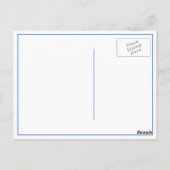 Niedlich farbenfrohe Einhorn Girl Birthday Vielen  Postkarte (Rückseite)