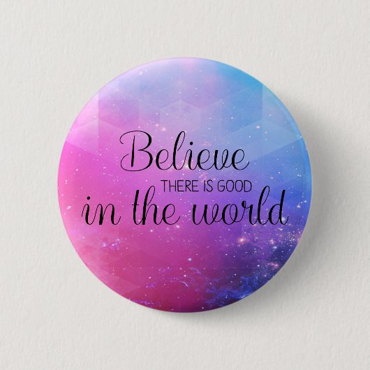Niedlich-farbige Inspiration Button (Vorderseite)