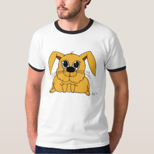 Niedlich Fat Bunny Mens Ringer T - Shirt