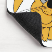 Niedlich Fat Bunny Mousepad (Ecke)