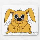 Niedlich Fat Bunny Mousepad (Vorne)
