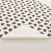 Niedlich Fawn Mops Sherpadecke (3/4)