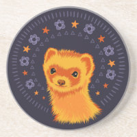 Niedlich Ferret Art - Farbenfrohe Mustelid Design