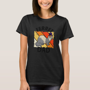 Niedlich Ferret I Liebe Ferret Vater T-Shirt