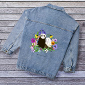 Niedlich Ferrets Floral Jeansjacke