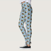 Niedlich Ferrets Floral Leggings (Links)