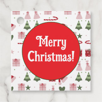 Niedlich festliche essbare Frohe Weihnachten Geschenkanhänger