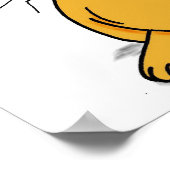 Niedlich Fett Bunny Poster (Ecke)