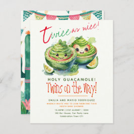 Niedlich Fiesta Avocado Guac TWINS Babydusche BUDG