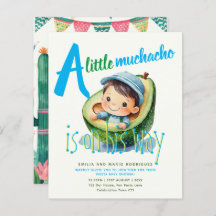 Niedlich Fiesta Boy Baby Shower Muchacho BUDGET