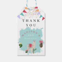 Niedlich Fiesta Llama & Cactus Kindergeburtstag