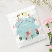 Niedlich Fiesta Llama & Cactus Kindergeburtstag Geschenktütchen (Versiegelt)