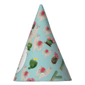 Niedlich Fiesta Llama & Cactus Kindergeburtstag Partyhütchen (Rechts)