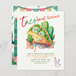 Niedlich Fiesta Taco TWINS Baby Dusche BEST BUDGET