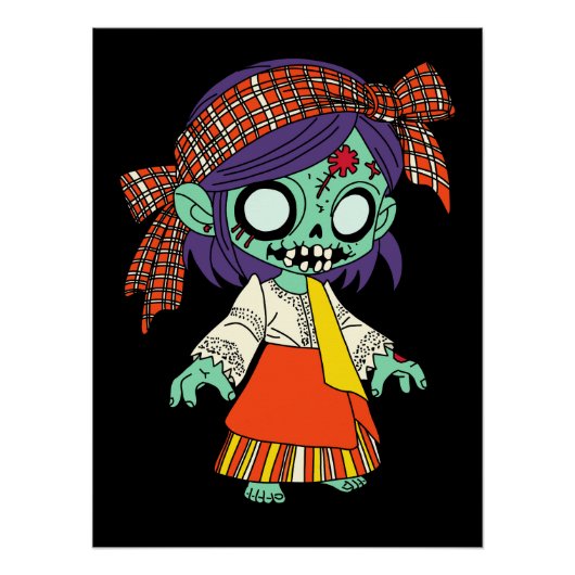 Niedlich Filipino Zombie Poster (Vorderseite)