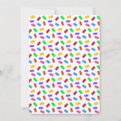 Niedlich First Baby Geburtstag Einladung (Rückseite)