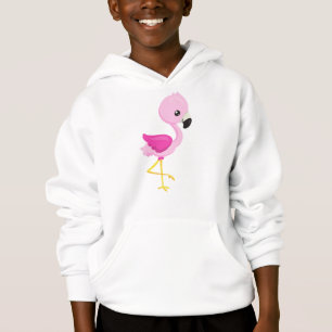 Niedlich Flamingo, Baby Flamingo, Pink Flamingo, B Hoodie