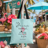 Niedlich Flamingo Bible Verse Tasche