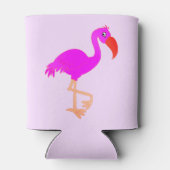 Niedlich Flamingo Can Cooler - Happy Dosenkühler (Rückseite)