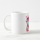 Niedlich Flamingo-Clipart Kaffeetasse (Links)
