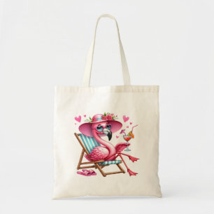 Niedlich Flamingo-Clipart Tragetasche