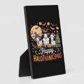 Niedlich Flamingo Erntedank ich bin kein Türkei! F Fotoplatte (Seite)