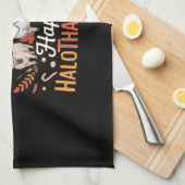 Niedlich Flamingo Erntedank ich bin kein Türkei! F Geschirrtuch (Viertel Falte)