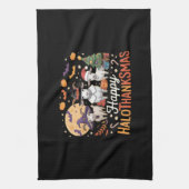 Niedlich Flamingo Erntedank ich bin kein Türkei! F Geschirrtuch (Vertikal)