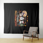 Niedlich Flamingo Erntedank ich bin kein Türkei! F Wandteppich (Beispiel (Horizontal))