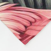 Niedlich Flamingo Geometric Fleecedecke (Ecke)