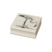 Niedlich Flamingo Gummistempel (Stempel)