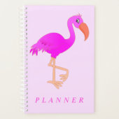 Niedlich Flamingo - Happy Planer (Vorderseite)