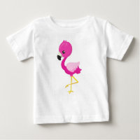 Niedlich Flamingo, Kleiner Flamingo, rosa Flamingo