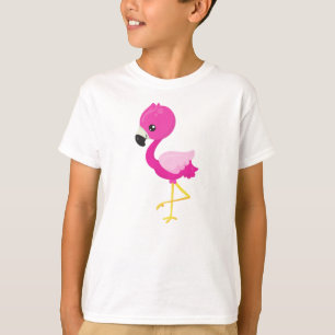 Niedlich Flamingo, Kleiner Flamingo, rosa Flamingo T-Shirt