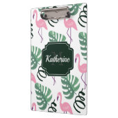 Niedlich Flamingo Muster Klemmbrett (Links)