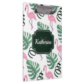 Niedlich Flamingo Muster Klemmbrett (Rechts)