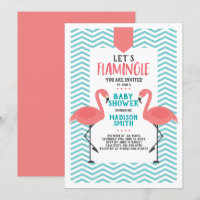 Niedlich Flamingo Tropical Let's Flamingle Baby Du