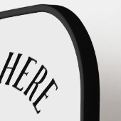 Niedlich Flamingo Wine Drinker Neue Geschenke Pickleball Schläger (Linke Seite)