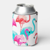 Niedlich Flamingos Dosenkühler (Kanne Vorderseite)