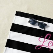 Niedlich Flamingos, Flamingle Beach Handtuch (Beispiel)