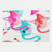 Niedlich Flamingos Geschirrtuch (Horizontal)