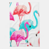Niedlich Flamingos Geschirrtuch (Vertikal)