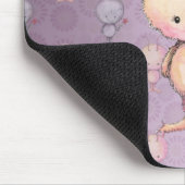 Niedlich flauschige Monster Mousepad (Ecke)