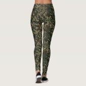 Niedlich Flecktarn Camouflage Pattern Leggings (Rückseite)