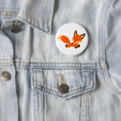 Niedlich Fleet Cartoon Fox Button Abzeichen (Beispiel)