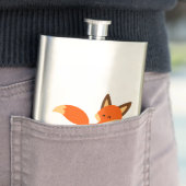 Niedlich Fleet Cartoon Fox Classic Flask Flachmann (Beispiel)