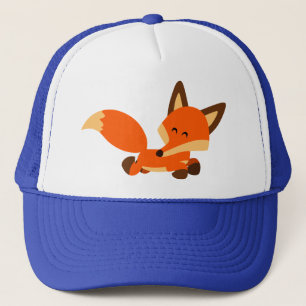 Niedlich Fleet Cartoon Fox Hat Truckerkappe