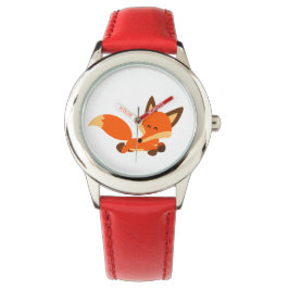 Niedlich Fleet Cartoon Fox Watch Armbanduhr