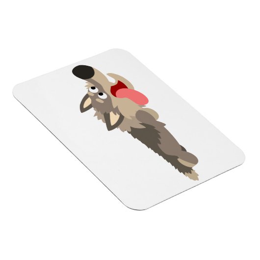 Niedlich Fleet Cartoon Wolf Flexible Magnet (Rechte Seite)