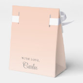 Niedlich Floral Elephant Girl Baby Dusche Vielen D Geschenkschachtel (Rückseite)